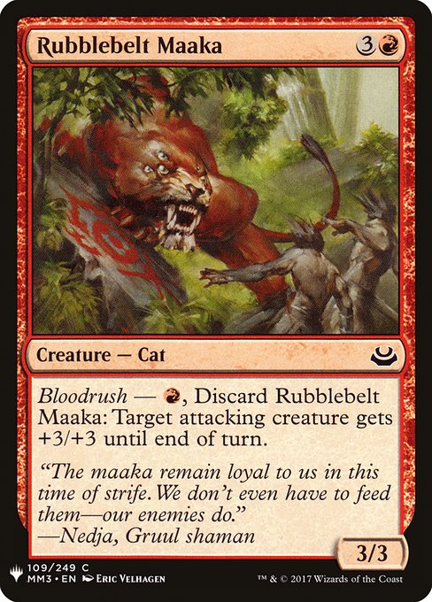 Rubblebelt Maaka MM3-109