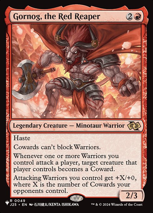 Gornog, the Red Reaper J25-49