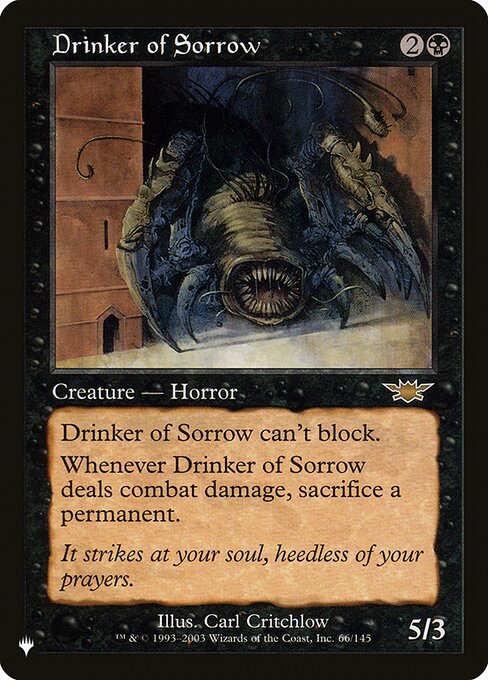 Drinker of Sorrow LGN-66