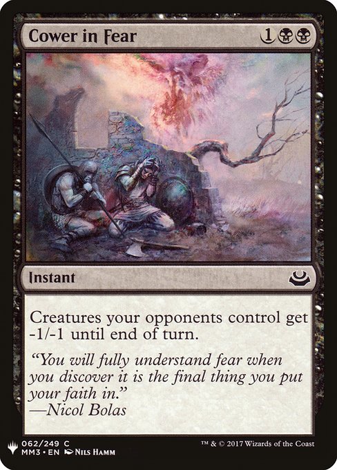 Cower in Fear MM3-62