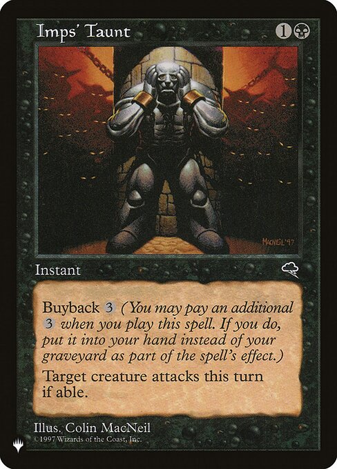 Imps' Taunt TMP-138