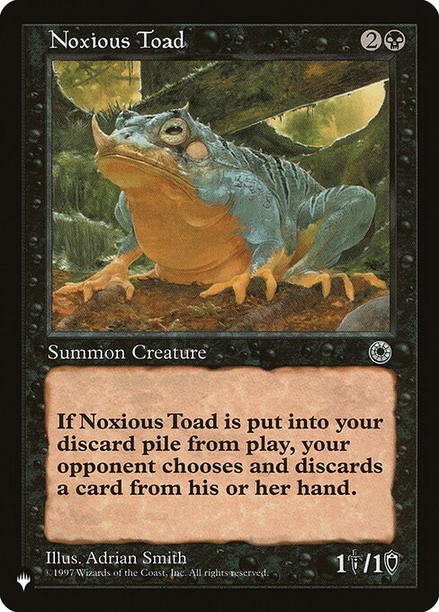 Noxious Toad POR-104