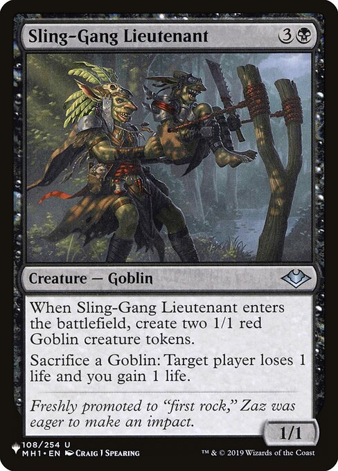 Sling-Gang Lieutenant MH1-108