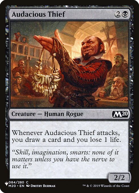 Audacious Thief M20-84