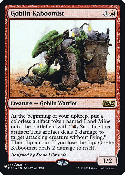Goblin Kaboomist M15-144
