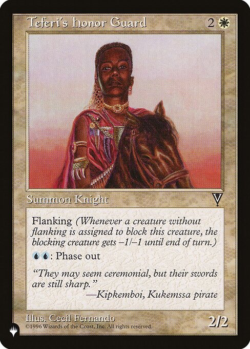 Teferi's Honor Guard VIS-22