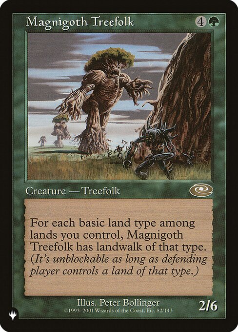 Magnigoth Treefolk PLS-82