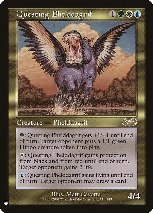 Questing Phelddagrif PLS-119