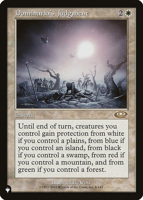 Dominaria's Judgment PLS-4