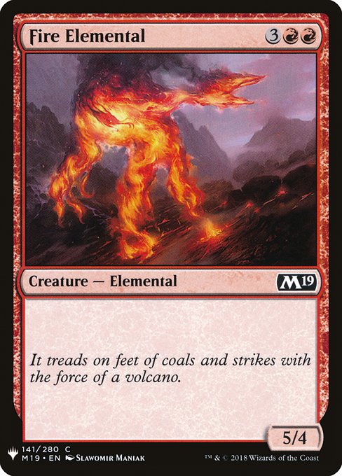Fire Elemental M19-141