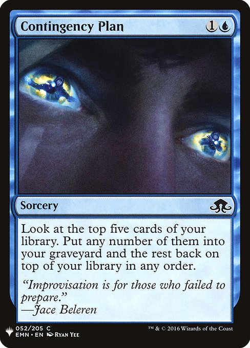 Contingency Plan EMN-52