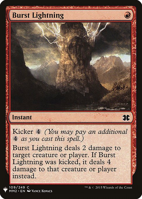 Burst Lightning MM2-109