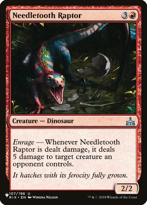Needletooth Raptor RIX-107