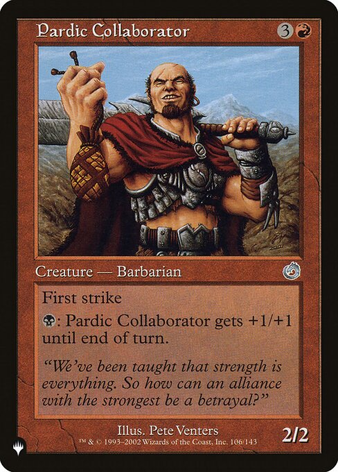 Pardic Collaborator TOR-106