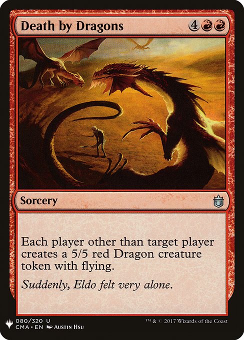 Death by Dragons CMA-80