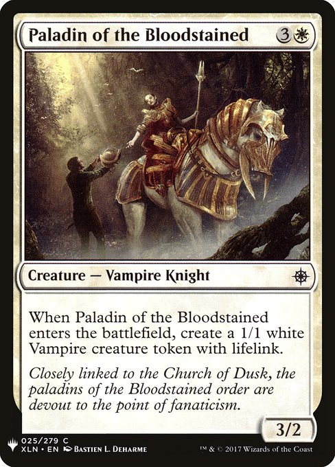 Paladin of the Bloodstained XLN-25