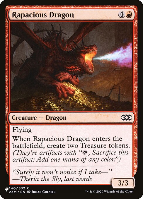 Rapacious Dragon 2XM-140