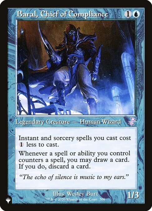 Baral, Chief of Compliance TSR-306