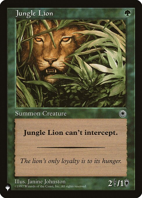 Jungle Lion POR-171