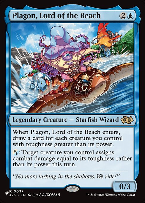 Plagon, Lord of the Beach J25-37