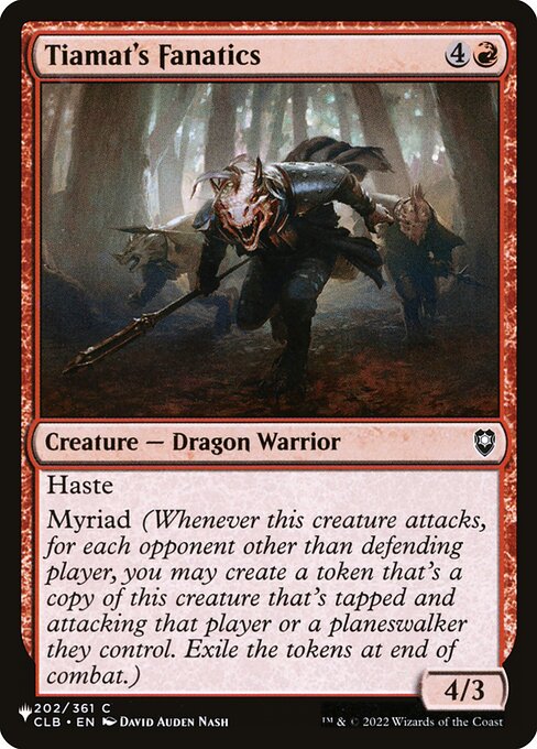 Tiamat's Fanatics CLB-202