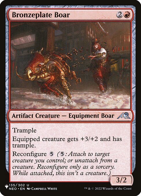 Bronzeplate Boar NEO-135