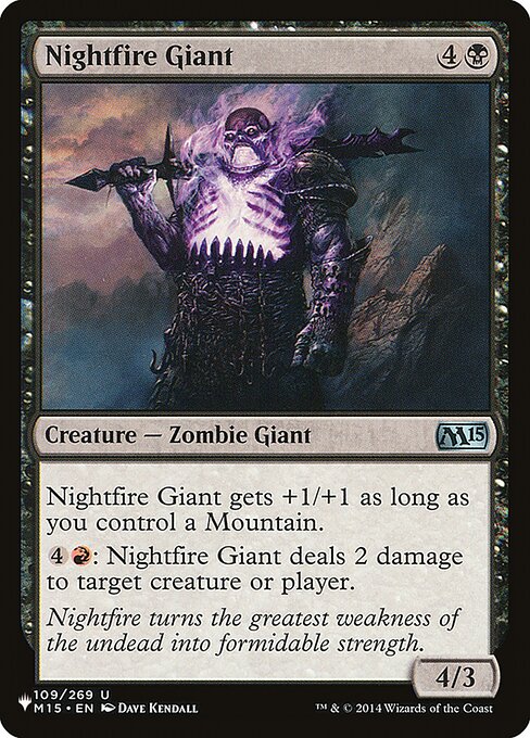 Nightfire Giant M15-109