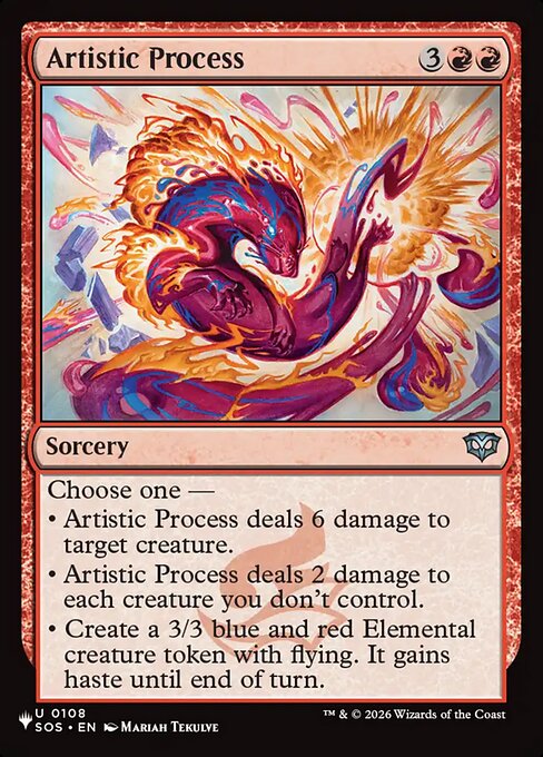 Artistic Process SOS-108