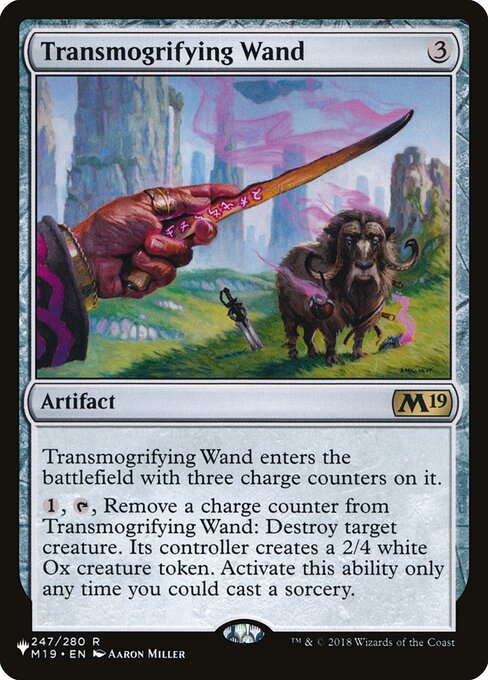 Transmogrifying Wand M19-247