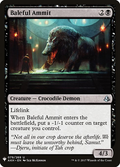 Baleful Ammit AKH-79