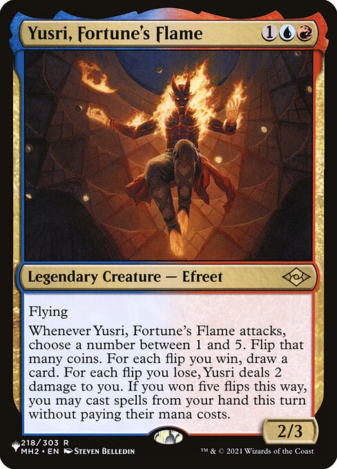 Yusri, Fortune's Flame MH2-218