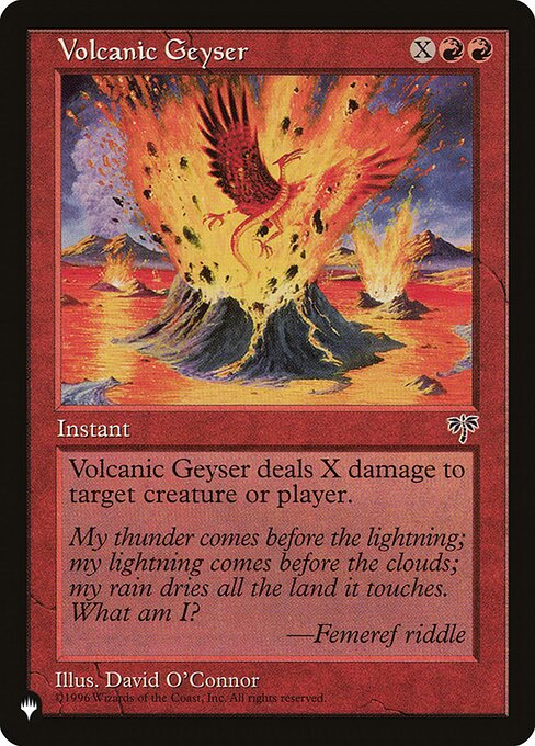 Volcanic Geyser MIR-202