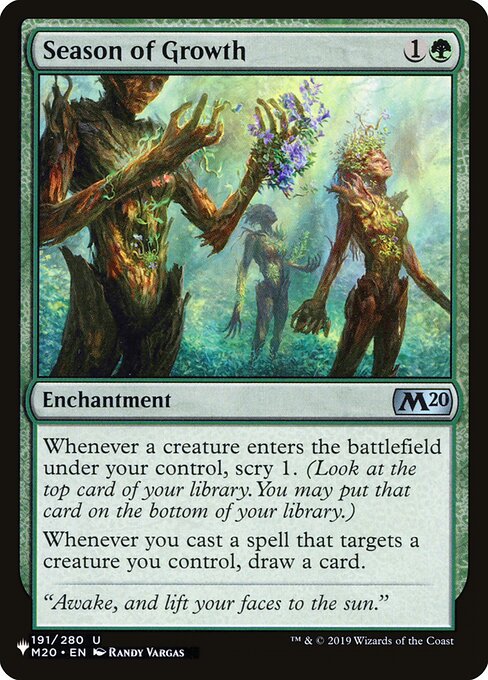 Season of Growth M20-191