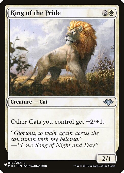 King of the Pride MH1-16