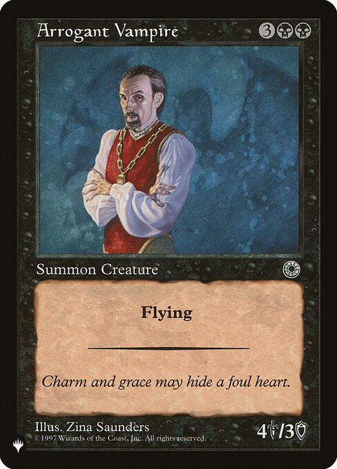 Arrogant Vampire POR-79