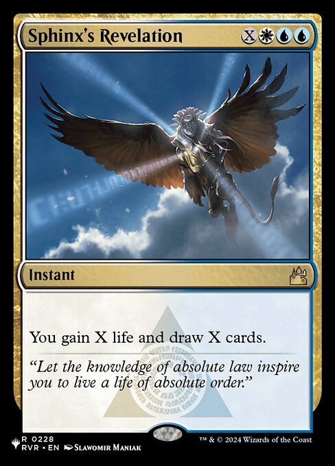 Sphinx's Revelation RVR-228