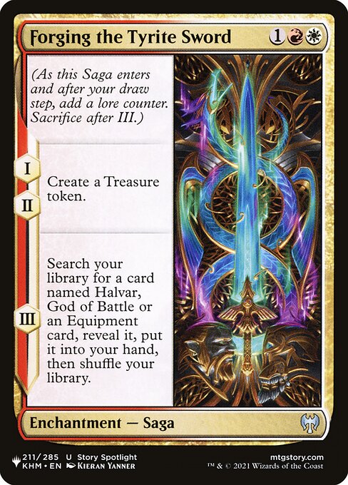 Forging the Tyrite Sword KHM-211