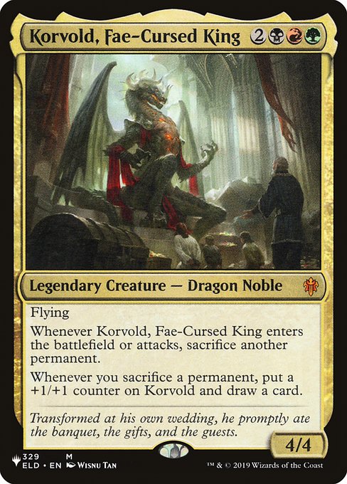 Korvold, Fae-Cursed King ELD-329