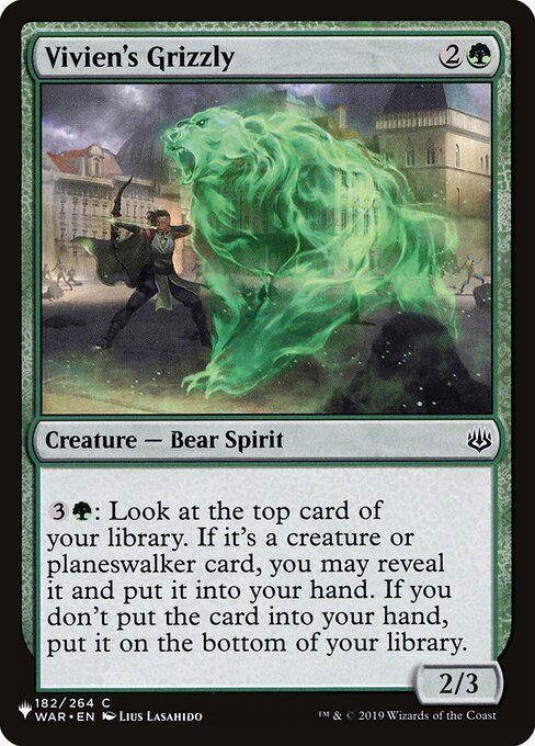 Vivien's Grizzly WAR-182