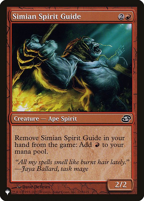 Simian Spirit Guide PLC-122