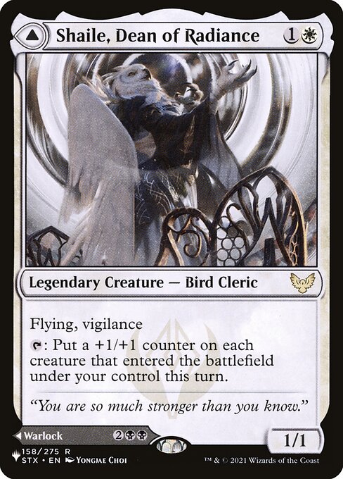 Shaile, Dean of Radiance // Embrose, Dean of Shadow STX-158