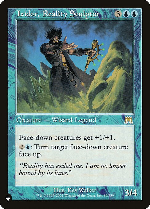 Ixidor, Reality Sculptor ONS-89