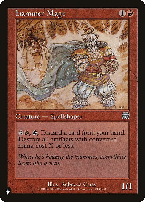 Hammer Mage MMQ-193