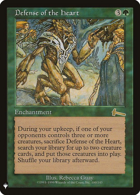 Defense of the Heart ULG-100