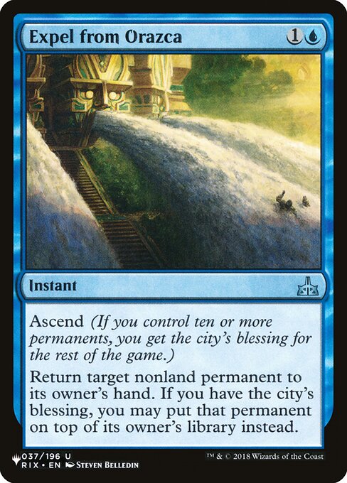 Expel from Orazca RIX-37