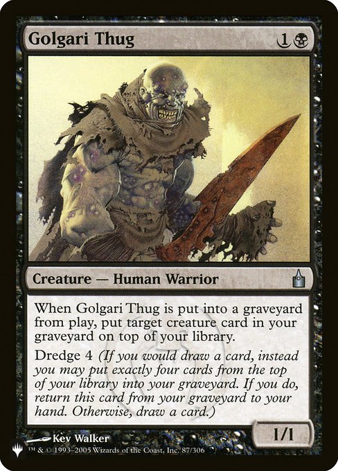 Golgari Thug RAV-87