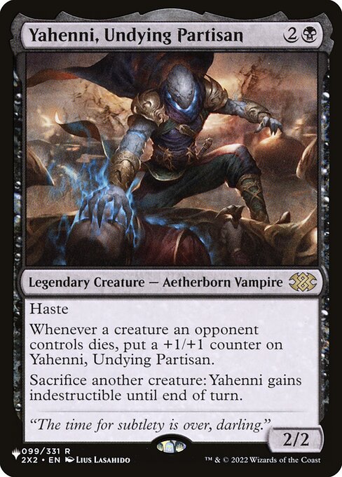 Yahenni, Undying Partisan 2X2-99