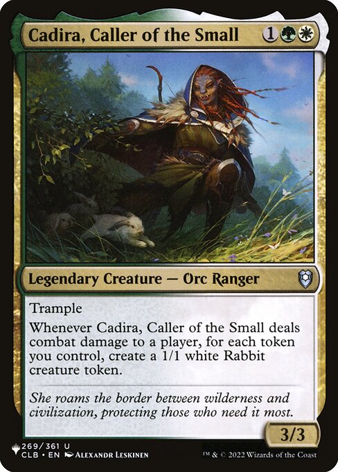 Cadira, Caller of the Small CLB-269