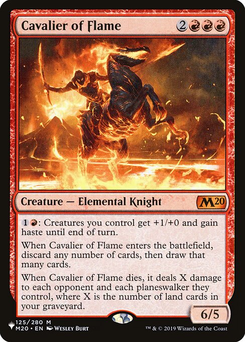 Cavalier of Flame M20-125
