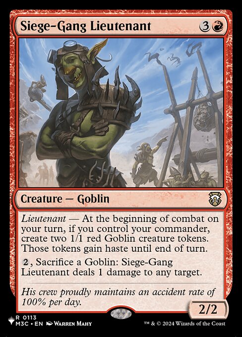 Siege-Gang Lieutenant M3C-113